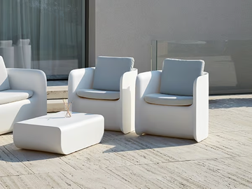 NOVA - Garden armchair with armrests by MY YOUR - view 2